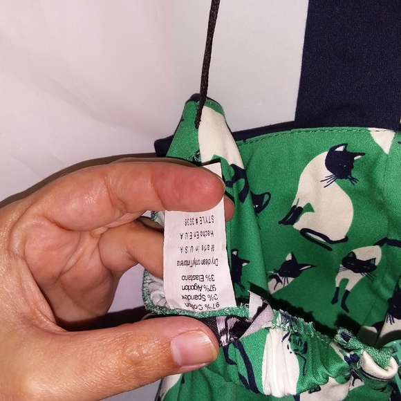 NWT Eva Rose vintage inspired rockabilly swing dress with halter cat print L - Picture 15 of 16
